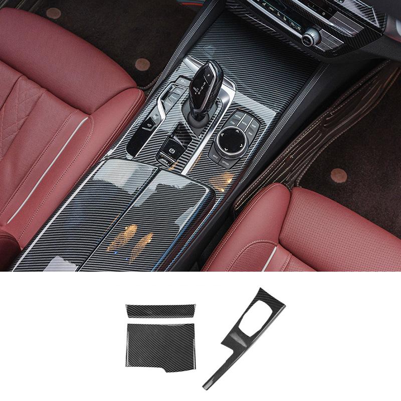 Для BMW 5 серии 6GT G32 G30 18-22 ABS центральная панель переключения передач, декоративная крышка, панель рычага переключения передач, накладка, салон автомобиля