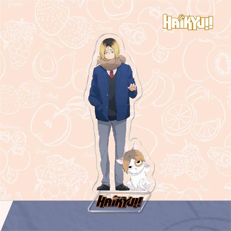 Мультфильм аниме Haikyuu косплей стенд модель пластина Хината Сёё Кагеяма Тобио Кенма Кодзуме акриловые фигурки Стенди Декор стола
