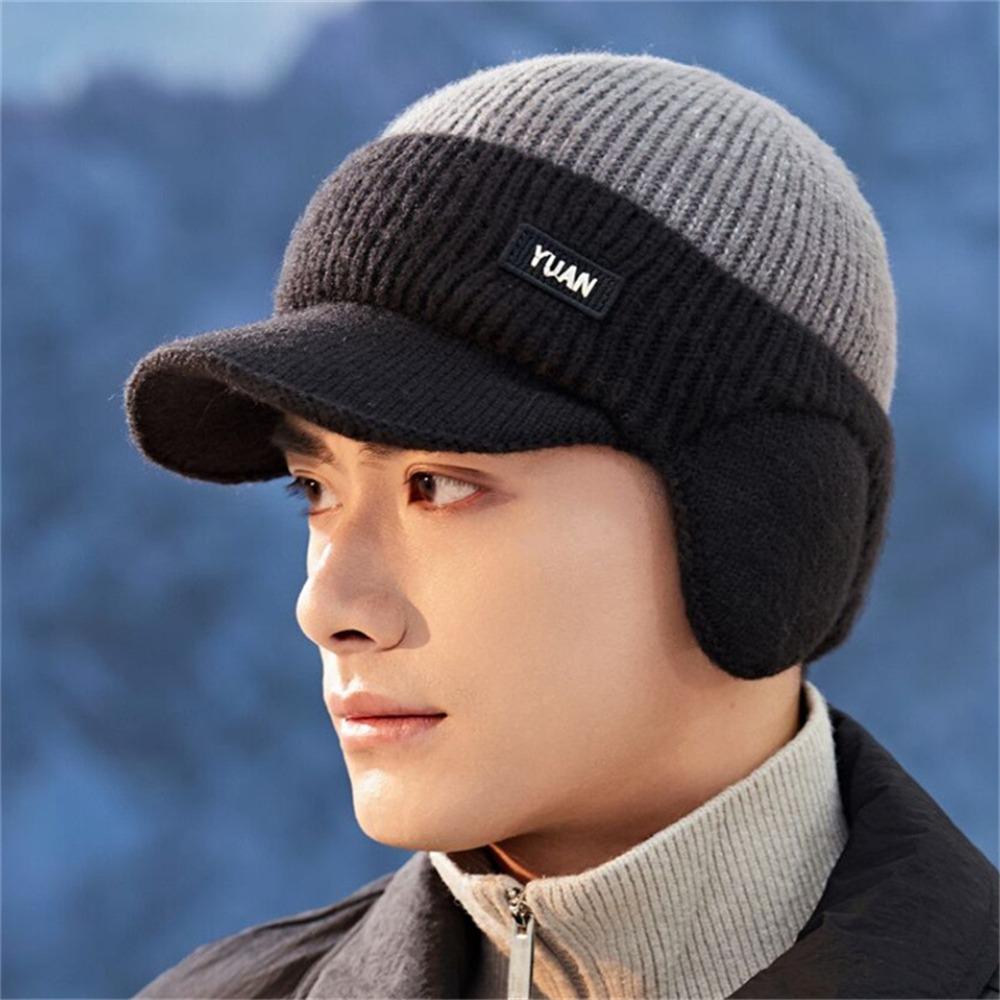 Dual Tone Dad Hat Keep Warm Couples Hats Fashion Baseball Cap Outdoor Activities