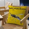 Психологический Хоррор Сериал Yellowjackets 45*45 см Наволочка Декор Наволочка для Подушки Домашняя Наволочка Для Подушки на Диван