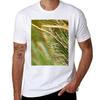 Fan Palm Soft Fibers Tshirt Casual Breathable Short Sleeve Top