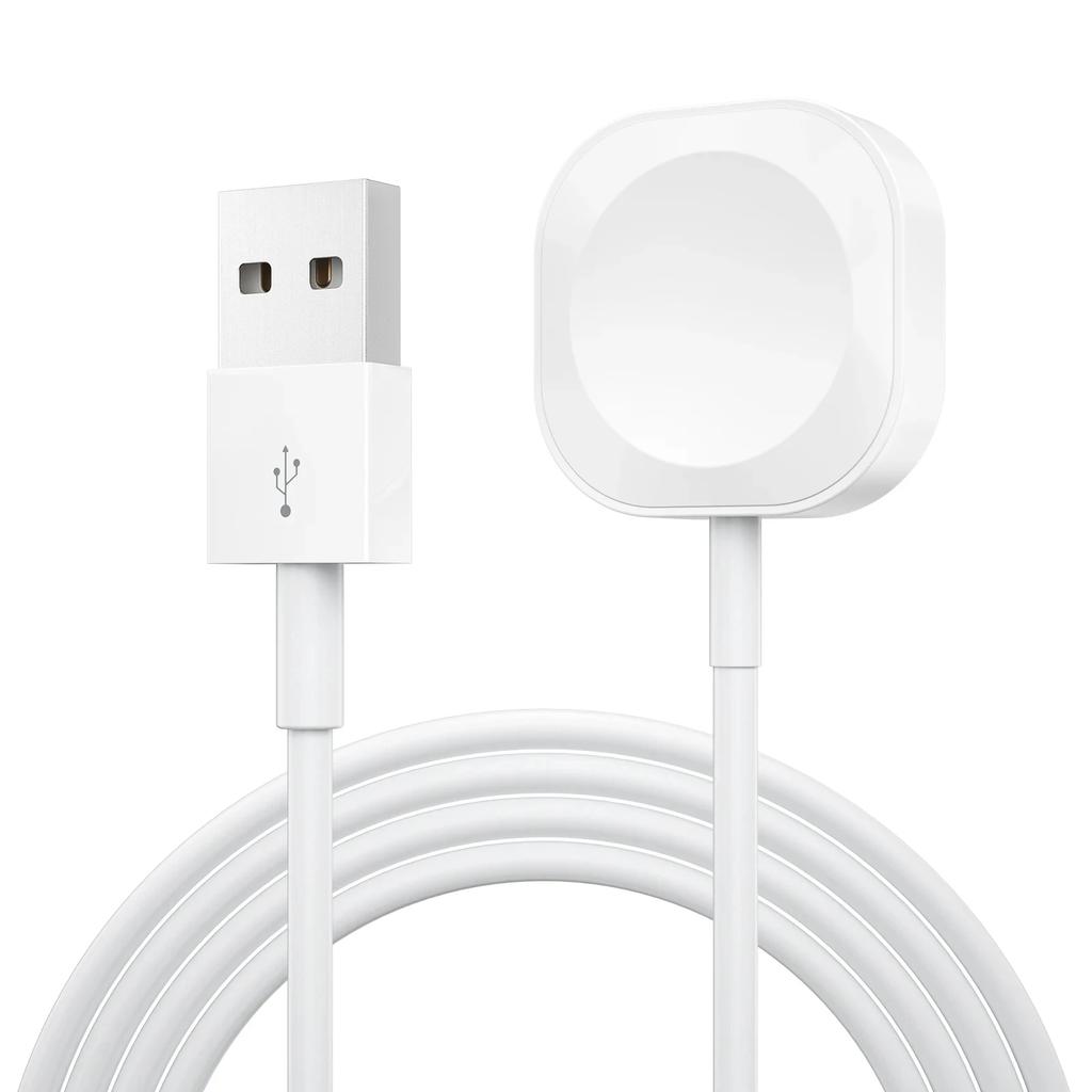 2024 Магнитное беспроводное USB-зарядное устройство для быстрой зарядки Apple Watch Ultra Series 9 8 7 6 SE Кабель Type C для зарядки iWatch Series 5 3 2