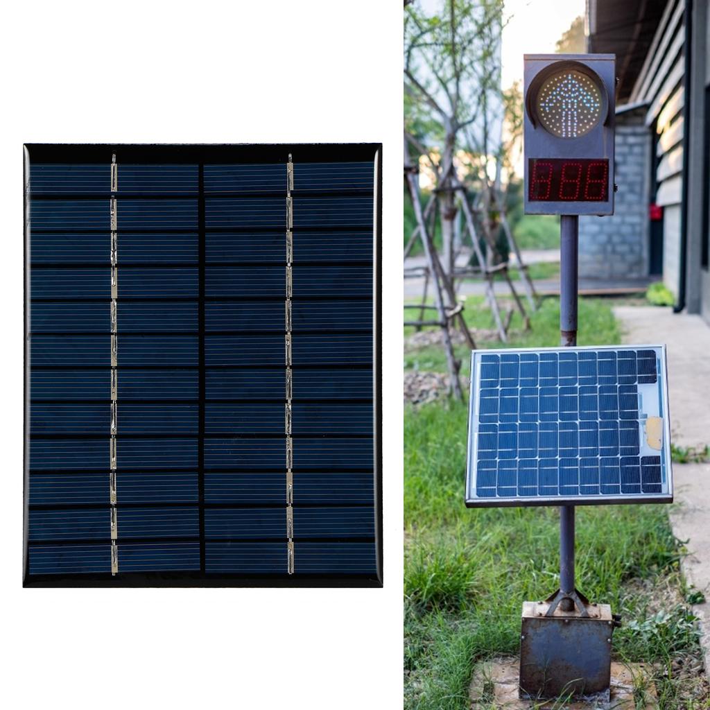2 Вт 12 В DIY поликристаллический кремниевый модуль солнечной панели для солнечного света научный проект зарядки