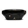 Jordan Polyester Composite Leather Crossbody Bag, Sling Bag, Fanny Pack Unisex Black Jordan HA5507-013