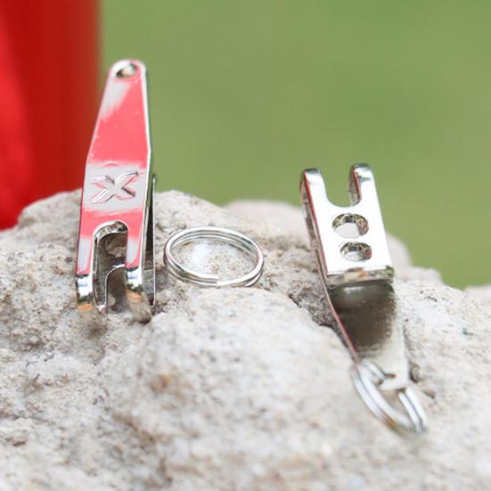 Подвесной зажим для карманной сумки с брелоком из нержавеющей стали, зажим для крепления на пояс, многоцелевые пряжки для ключей для EDC снаряжения, ножей, ключей, тактического снаряжения