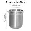 Dosing Bowl Espresso Powder Cup Espresso Powder Receiver Espresso Dosing Cup
