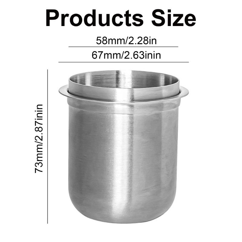 Dosing Bowl Espresso Powder Cup Espresso Powder Receiver Espresso Dosing Cup