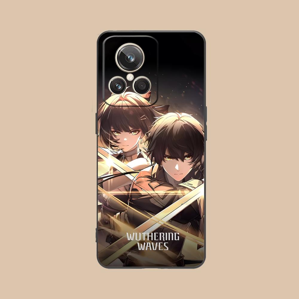 Wuthering Waves Rover Матовый ТПУ Чехол для Мобильного Телефона для Realme GT 8 Neo Pro C75 73 71 C67 65 C55 53 C35 31 C20 15 Цветная Крышка
