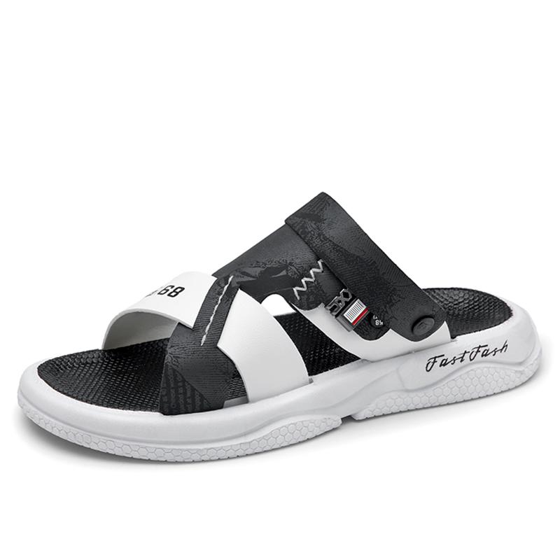 2024 новые летние универсальные пляжные мужские туфли мягкие повседневные легкие уличные тапочки для отдыха на открытом воздухе