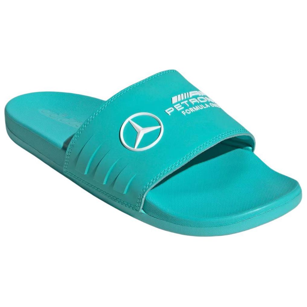 Adilette Mercedes-AMG Petronas Formula One Team x Adilette Adidas Comfort Шлепанцы 'Semi Mint Rush' JR1071