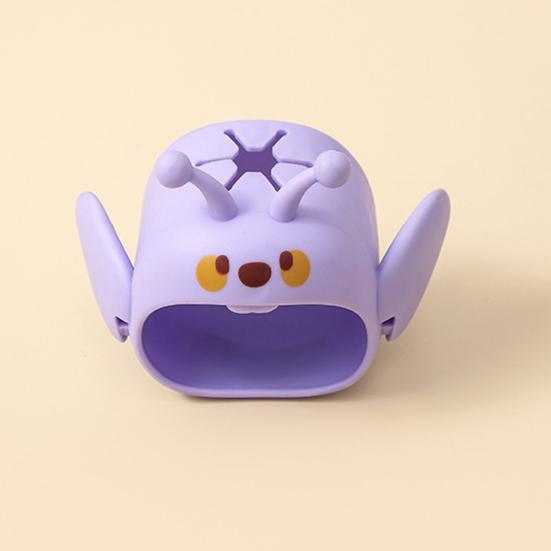 Детский удлинитель для крана Мультяшная форма пчелы Конструкция с двойным интерфейсом Брызгозащищенный удлинитель для крана Гаджет для ванной