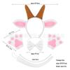 Козлиные уши Животное Мультяшный ободок для костюма на Хэллоуин