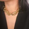 Exaggerated Punk Thick Chain Necklace