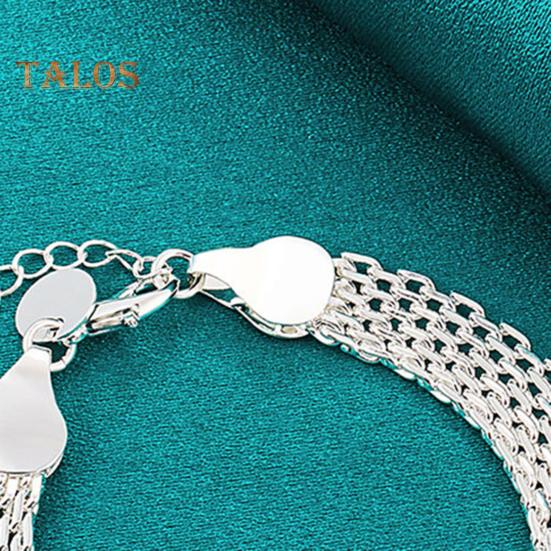 Women Bracelet Adjustable Braided Hollow Out Silver Color Polished Wide Couple Bangle Daily Wear Prom Wrist Jewelry Holiday Gift