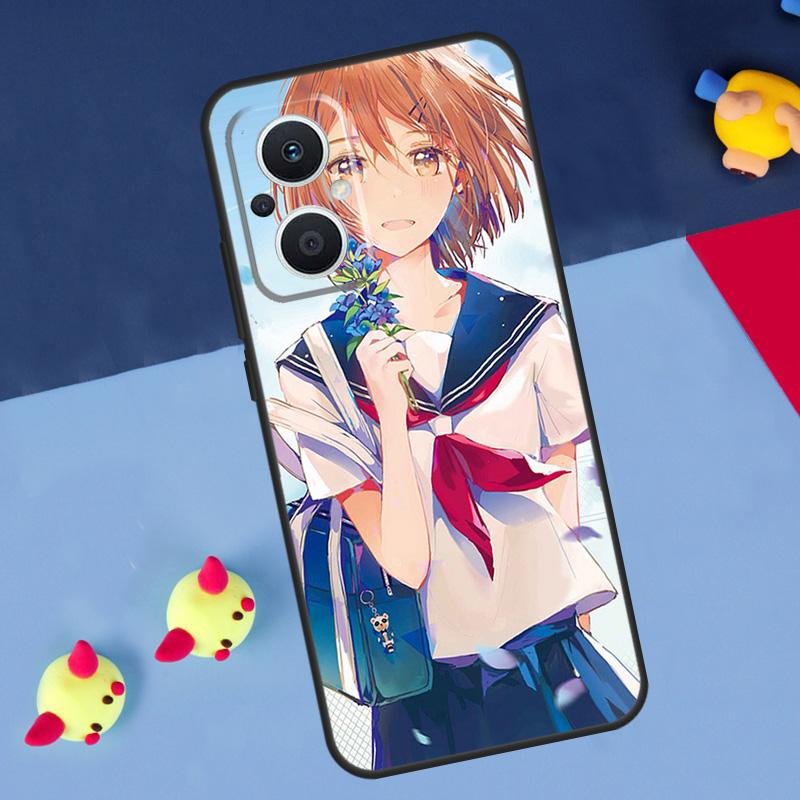 Аниме девушка мультяшная япония милый Для OPPO Reno 14 13 12 11 10 Pro 8T 11F 12F 13F 14F 7 8 Lite OPPO Find X8 X6 X5 X9 Pro Чехол