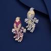 Classic Retro Design Bird Brooch Colorful Zircon Micro Inlaid Jacket Dress Accessories Holiday Gifts