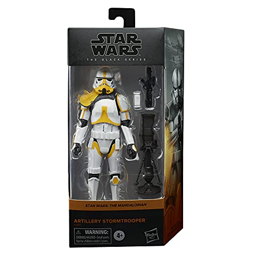 [Эксклюзив Amazon.co.jp] Hasbro Star Wars Black Series Мандалорец/Артиллерийский штурмовик Фигурка 6-дюймового масштаба (F2883) для детей от 4 лет и старше. Подлинный.
