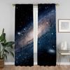 Космическая туманность затемняющие шторы для гостиной оттенки оконные шторы перегородки домашний интерьер шторы 2 шт кухня элегантный