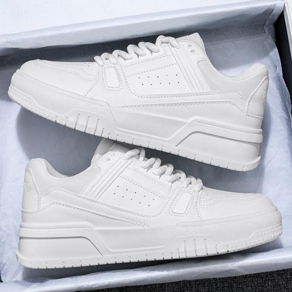 Мужская обувь весна и осень нишевый дизайн универсальные повседневные чисто черные туфли для молодежи спортивные туфли на толстой подошве увеличивающие рост