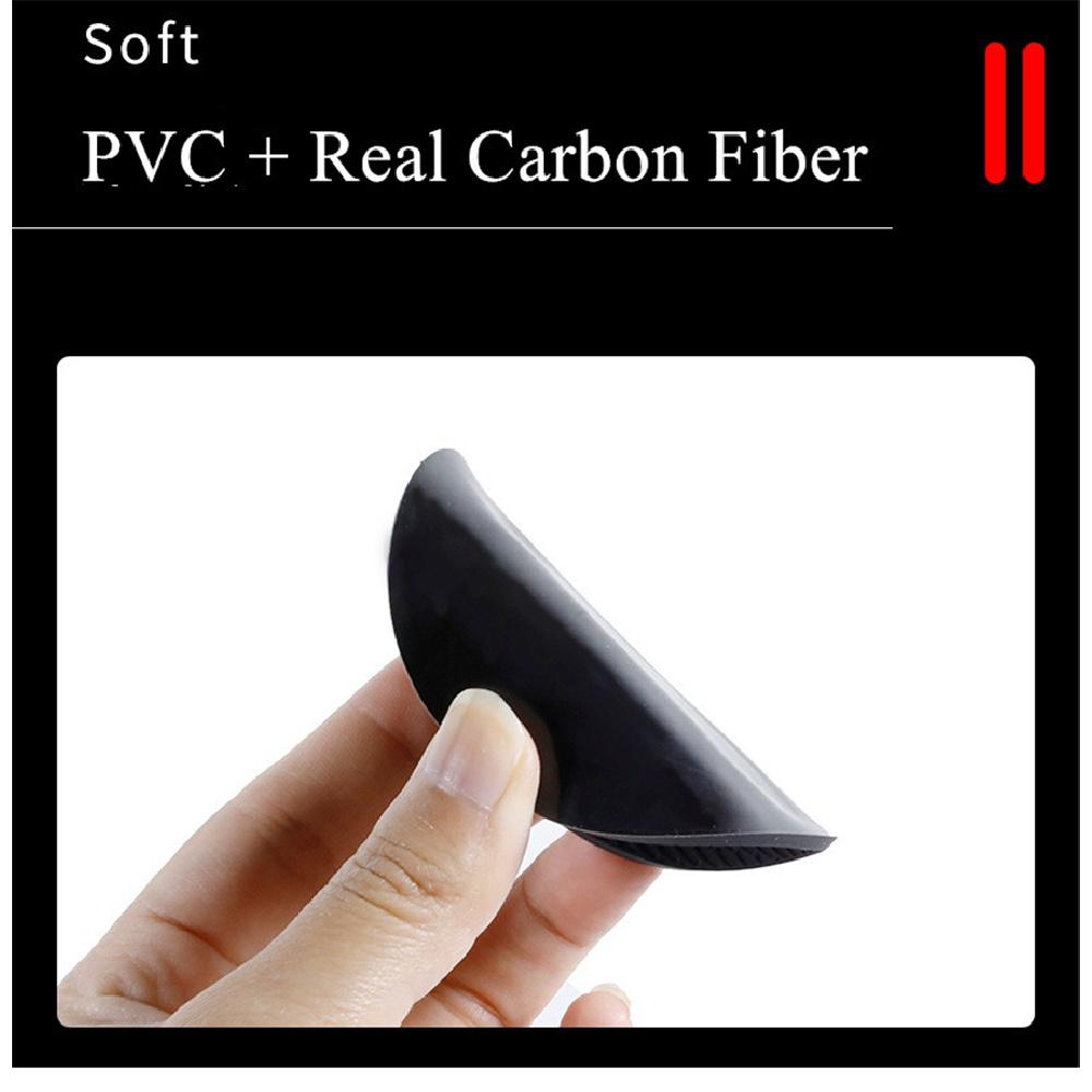 A Set Of 2 High-Quality Anti-Slip Elastic Long-Lasting Mats Made Of Real Carbon Fiber For In-Car Cup Holders