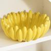 Керамическая фруктовая чаша в форме банана, столовые тарелки, кухонная посуда, столовые приборы, роскошные сервировочные тарелки для салатов, закусок, домашнего декора