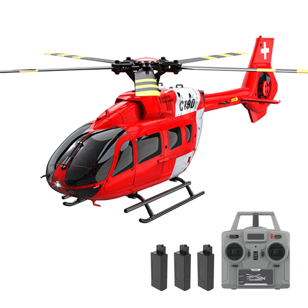 Вертолет с дистанционным управлением, двумя бесколлекторными двигателями 2,4 ГГц, 4 канала, один пропеллер, свободные элероны
