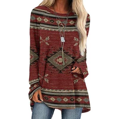 Женская футболка Летняя полоса с принтом Абстрактная живопись Спортивная уличная одежда Толстовка Повседневная с длинным рукавом с круглым вырезом Базовый топ S-8XL