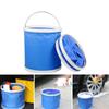 Foldable Collapsible Water Bucket Colorful Water Sprinkling Bucket Water Storage Container  Fishing
