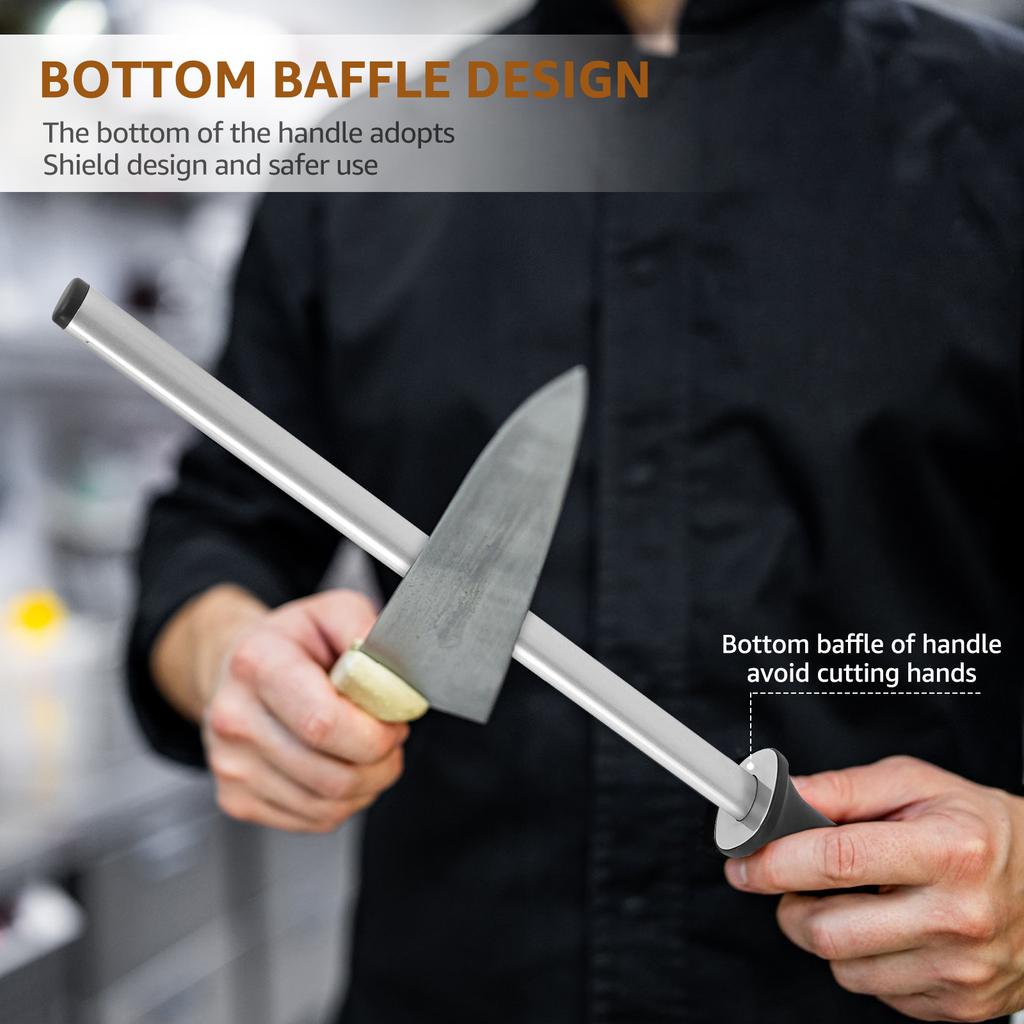 Whetstone Stone Knife Blade Sharpener Rod Stick Multi-functional Blade Sharp Tool Home Kitchen Knife Sharpener Tool