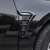 Для Mercedes Benz SLK Автомобильный Углеродно-Черный Автомобильный Крыло Боковые Вентиляционные Отверстия Воздухозаборник Решетка Наклейка Крышка