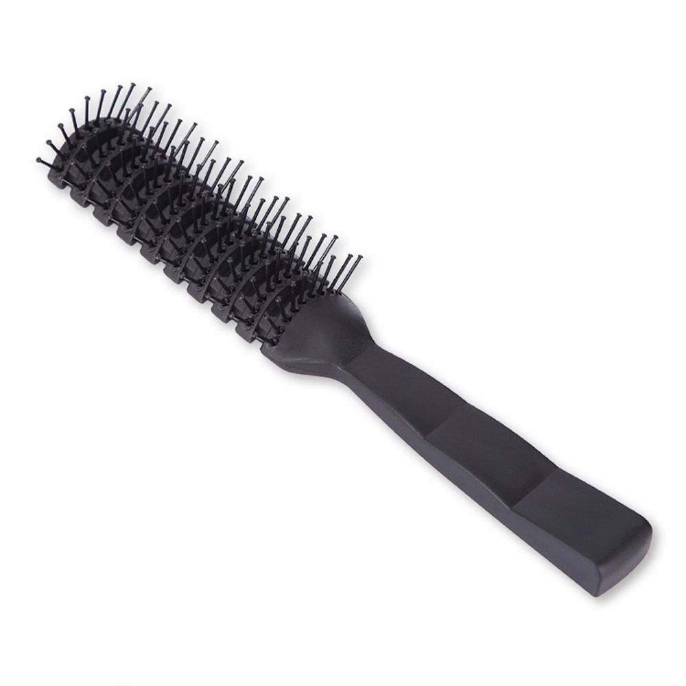 Plastic Detangling Vent Brush Professional Massage Ribs Hair Comb Anti-static Heat Comb  Men/Boy