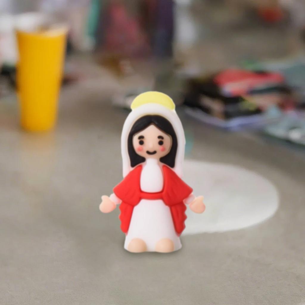 10pcs Little Figurine Miniature Figurine To Hide And Seek Classic Religious Gifts Christ Savior For Sunday Easter Egg Stuffers Baptism Gift