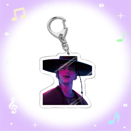 Корейский Поп Мультфильм Шарм Акриловый Аниме Персонаж Мальчик Тигр Брелок Шарм Милый Шарм для Сумки Рюкзака