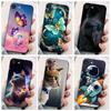 Для iPhone 16E SE4 SE 2025 Чехол для телефона астронавт Силиконовый Защита камеры Задняя крышка Для iPhone SE 4 2025 16E Funda Coque