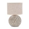 Hestia Natural Circle Leaf Lamp - 24cm