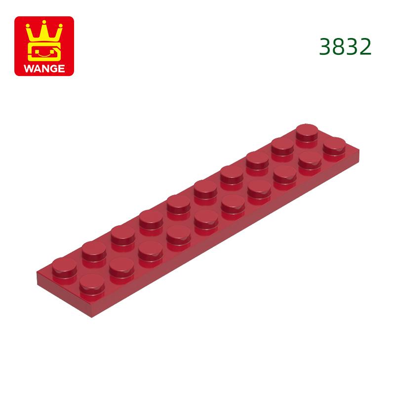 Нетоксичный 34 шт./лот 3832 2x10 Базовый строительный блок Moc Детали платы Совместимые с кубиками DIY Сборные игрушки для детей Подарочная коробка
