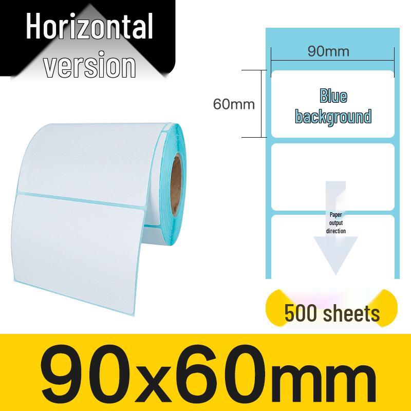 100x100x150mm Three-Proof Self-Adhesive Thermal Label Paper for Barcode Printing