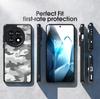 (В комплекте ремешок на запястье)Чехол IBMRS для OnePlus 13,(Не желтеет)(Защита от падений военного образца) Защитный противоударный чехол для телефона, прозрачный камуфляж