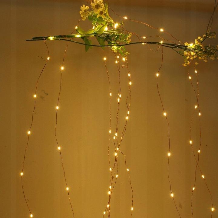 Solar lamp wire lights 200 LED garden FOR garden 20 meters garland