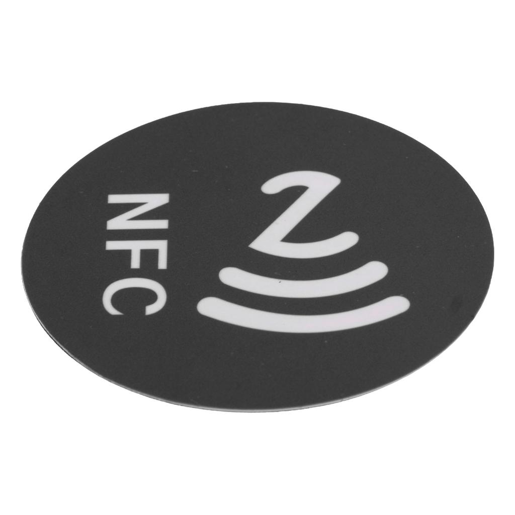 20pcs NFC Stickers 125KHz Anti Interference ID Phone NFC Sticker for Access Control Home Assistant Black