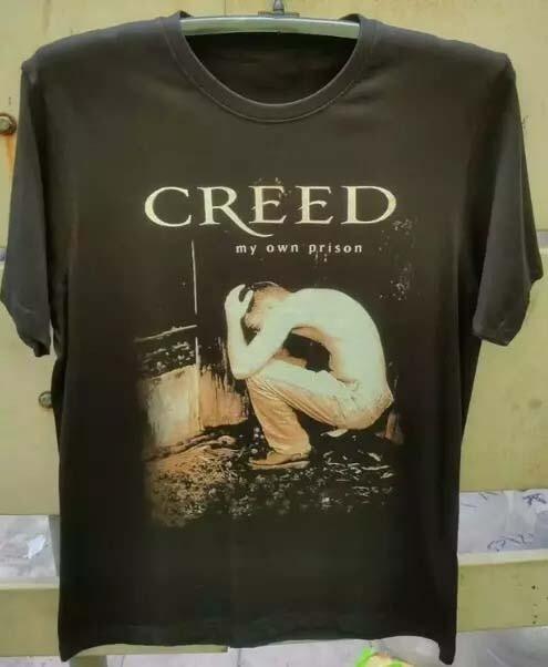 Creed My Own Prison классическая футболка с коротким рукавом черного цвета BL1132