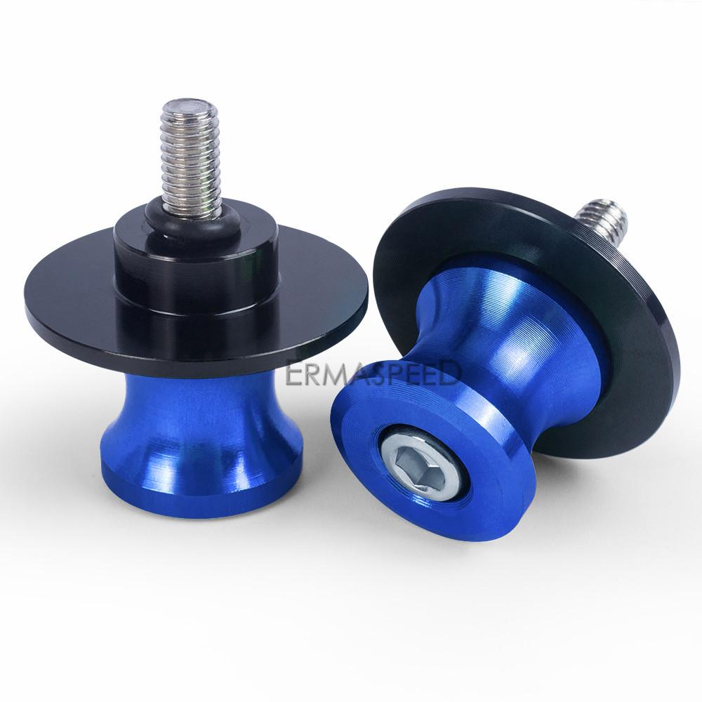 2 шт., 6 мм, 8 мм, 10 мм, универсальные катушки маятника для мотоцикла, ползунки, винты с подставкой для поворотного рычага с ЧПУ для мотоцикла, уличного спорта, грязи