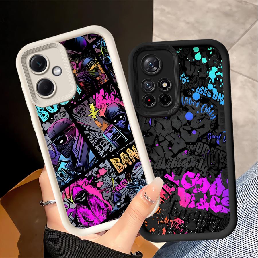 Крутой чехол Cool Boom Comics для телефона Xiaomi Poco F8 C50 X3 NFC C51 X3 Pro C61