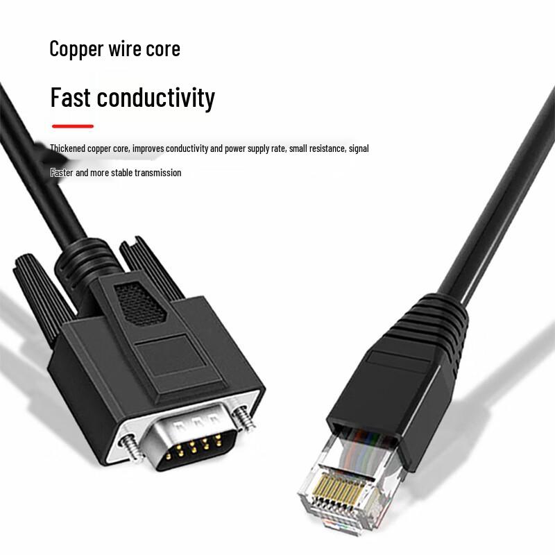 RJ45 to DB9 Female RS232 Serial Cable