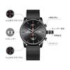 AVTREK CalmTick Мужские кварцевые наручные часы Большой циферблат Хронограф Светящиеся стрелки Дата Водонепроницаемые CT-2501