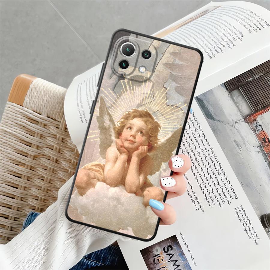 Милый ангельский чехол для Xiaomi Mi 11 12T Pro 10T 11T 13 Lite 12 14 12X Funda Чехол для телефона