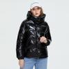 Zip Up Cotton Padded Jacket Women Designer Puffer Coat Warm Casual Outwear