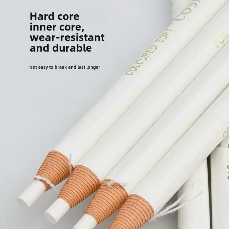 Водостойкий белый карандаш для бровей 1818: Полуперманентный, антионемевающий, фиксированный точечный дизайн для точного формирования