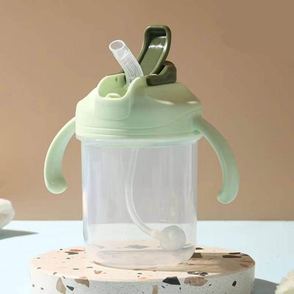 Leak-proof Baby Straw Drinking Cup Portable Learning Water Container Toddler Water Bottle Newborn