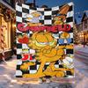 Garfield Pattern Blanket for Home Decoration, Bed, Sofa, Car Travel, Camping, Suitable for All Seasons, Birthday Christmas Gift
